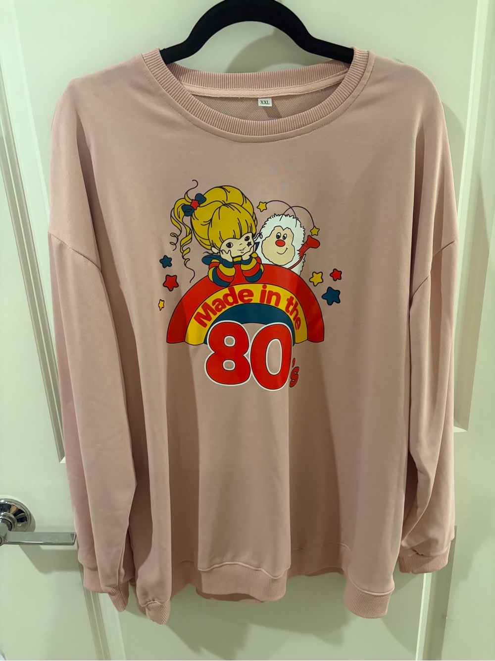 Kids 'Made in the 80s' Pink Graphic Sweatshirt